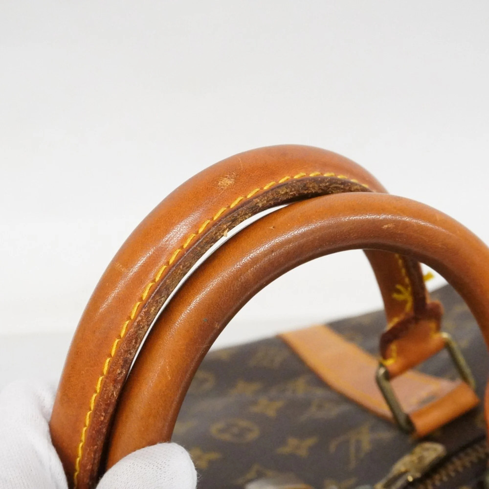 LOUIS VUITTON Authentic Brown Monogram Keepall 50 Boston Bag - Picture 8 of 14